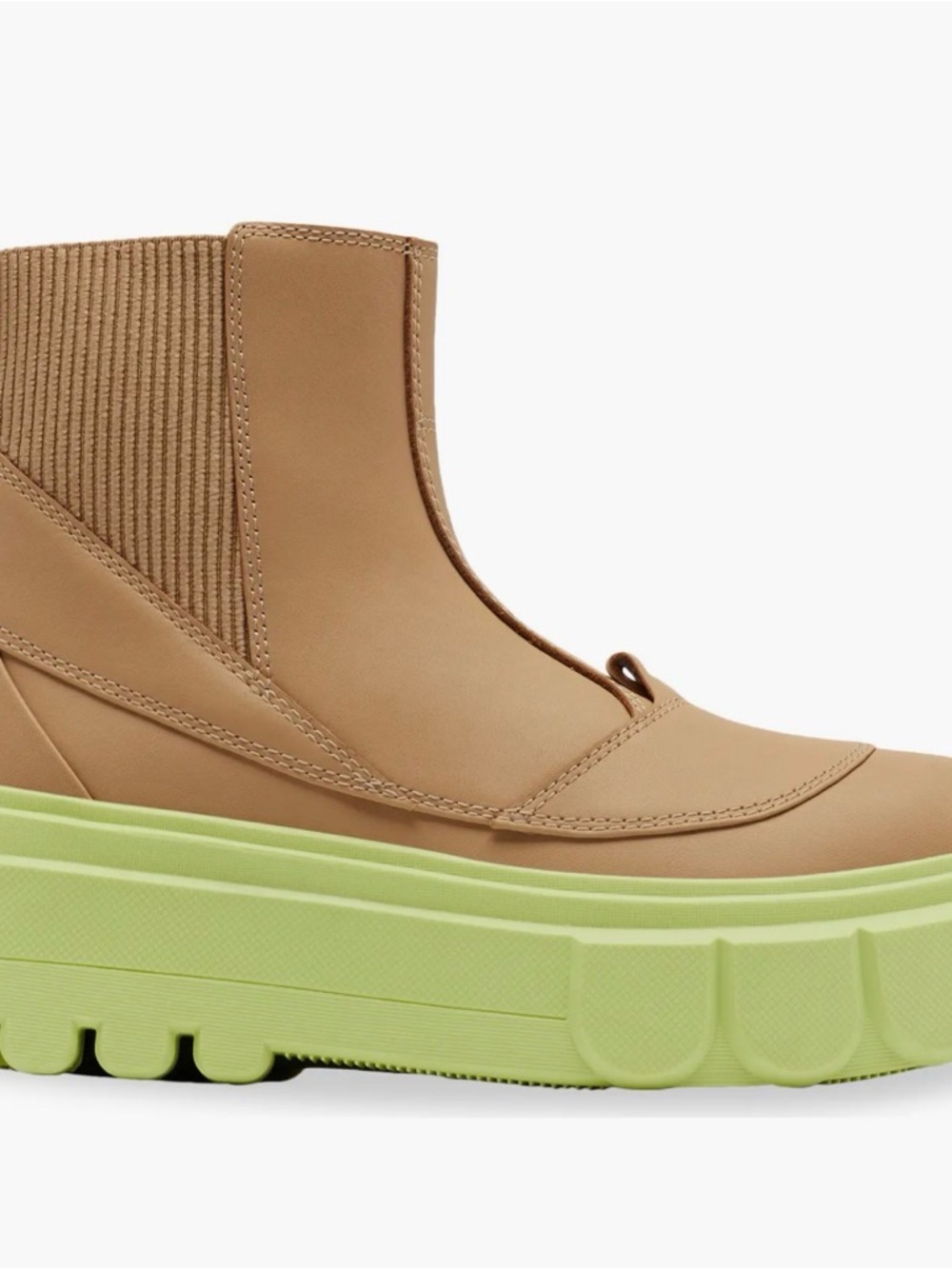 NWT Sorel Caribou Waterproof Chelsea boot 8.5 or 9 canoe green women’s - Picture 2 of 8